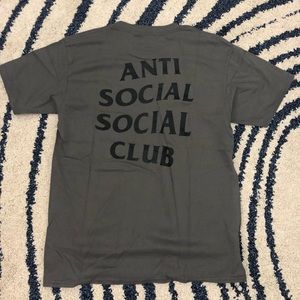 Anti Social Social Club Charcoal Grey Tee